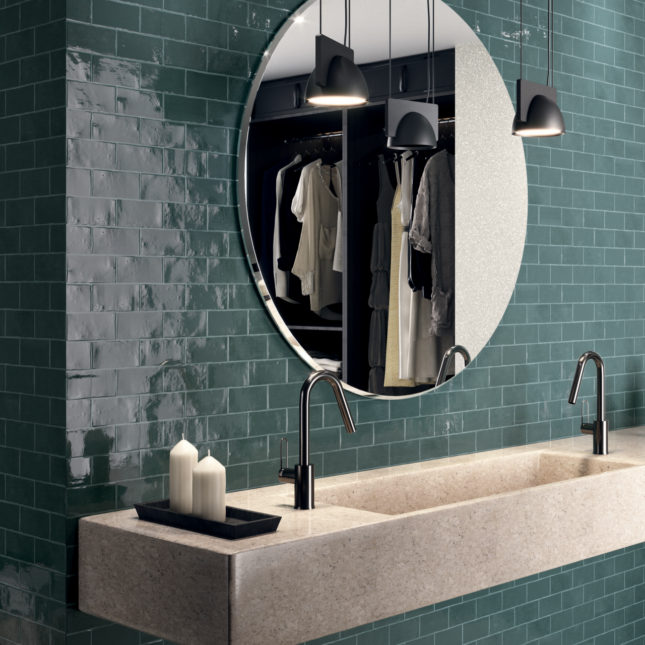 Tuile de porcelaine pour vos salles de bain : Guide complet pour un choix durable et esthétique