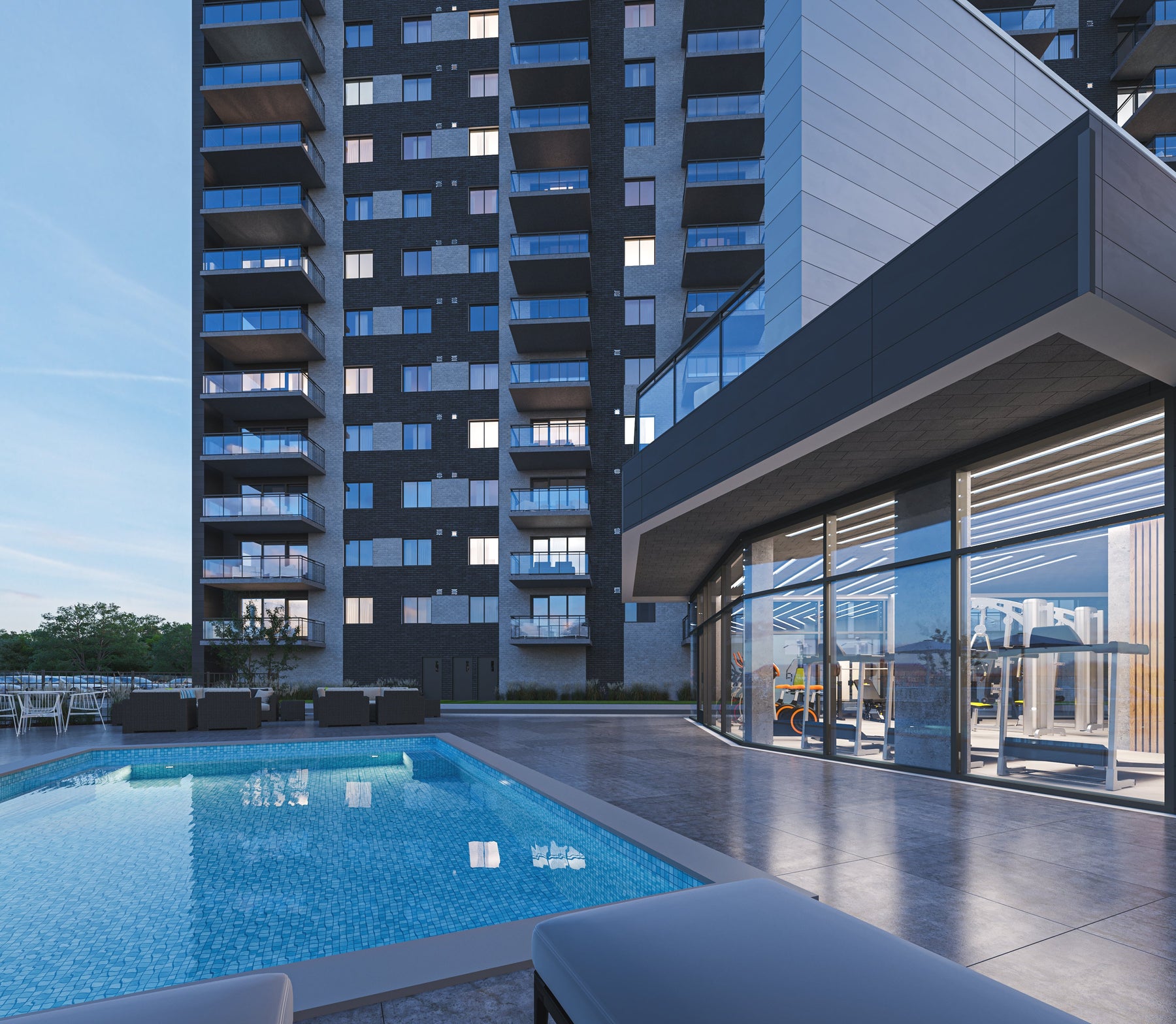 SkyBlü Condos Urbains – Cité Mirabel