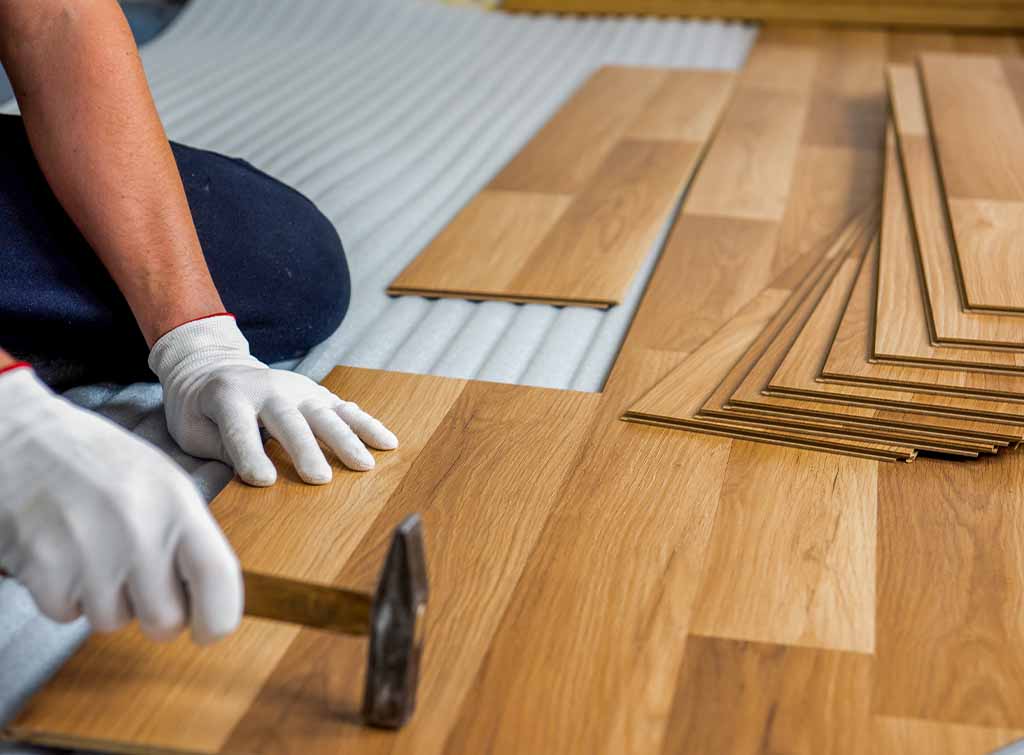 Installation de plancher