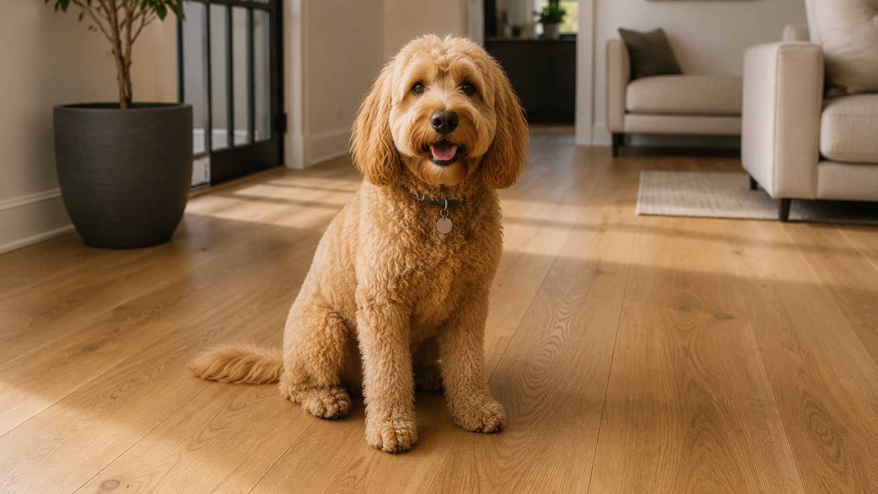 Quel plancher choisir lorsqu'on a un chien ?