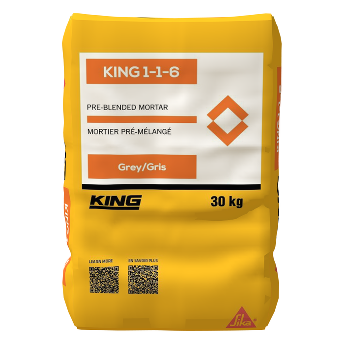 MORTIER KING - 1-1-6 GRIS