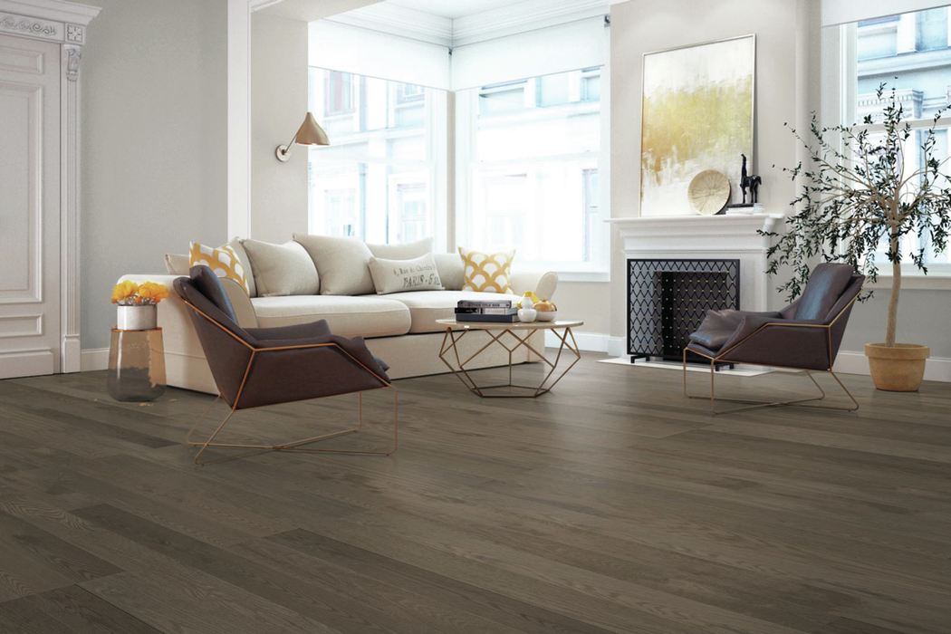 DESIGN+ Chêne rouge - Stone - Authentic Satin — Plancher 2000