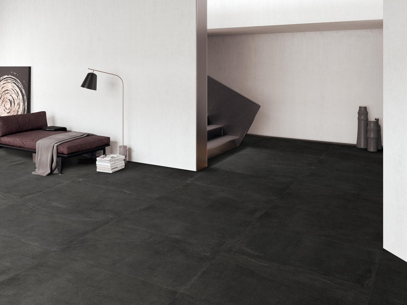 GEMSTONE BLACK 24X24 LAPATO