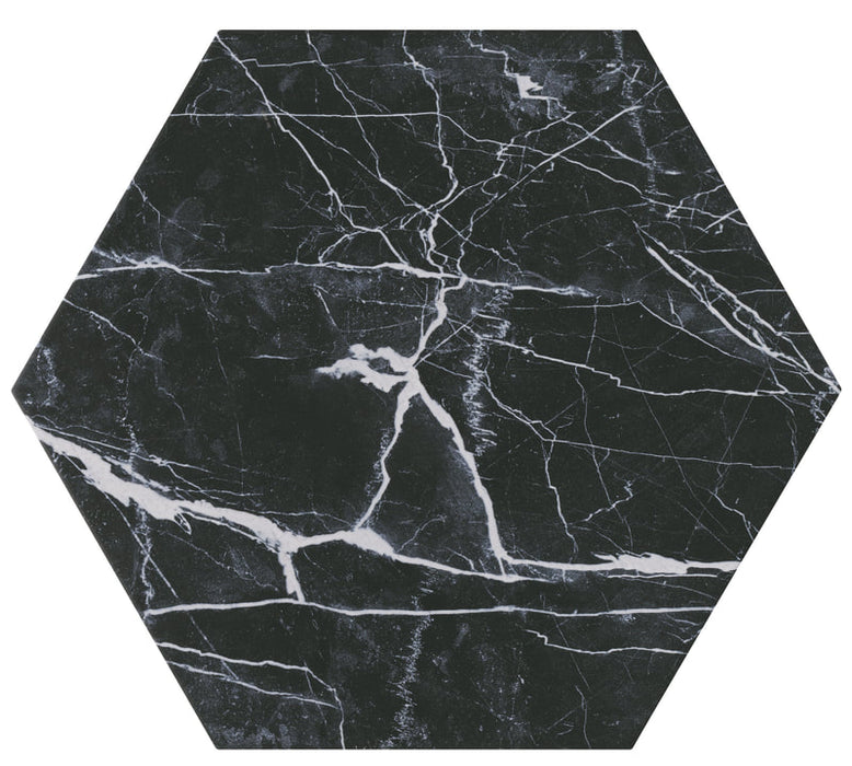 HEXAGONO DARK MARBLE 11X13
