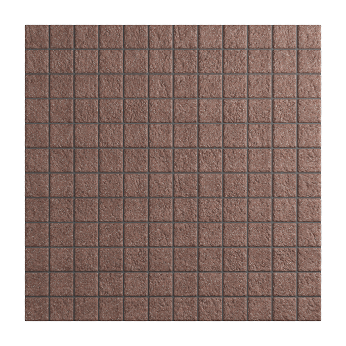 LAPIS 0.5X0.5 TERRACOTTA -  Mat